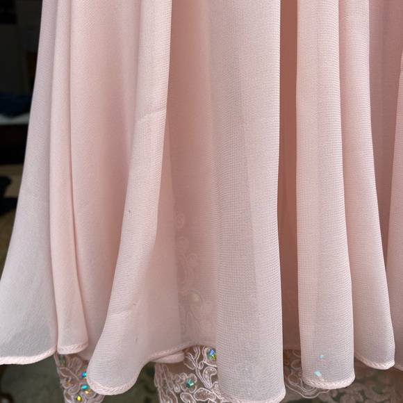 Strapless Beaded Homecoming Dress - Picture 2 of 3